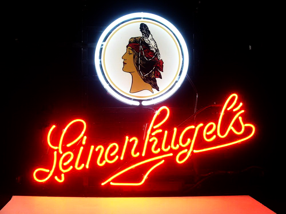Leinenkugel Back Board Logo Neon Sign
